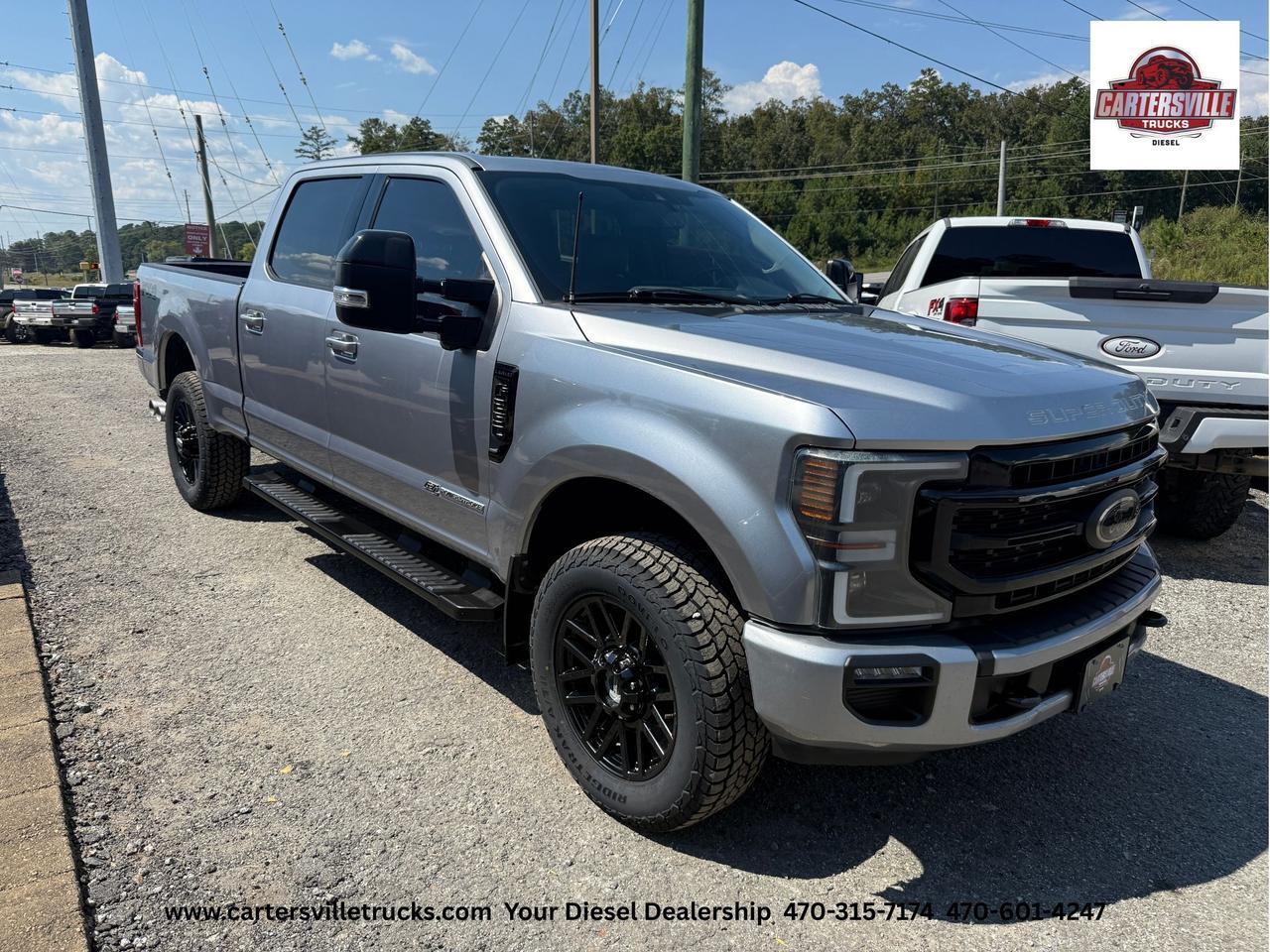2021 Ford F250SD Lariat FX4 - ULTIMATE - BLACK APPERANCE PKG - TRAILER PRO Cartersville GA