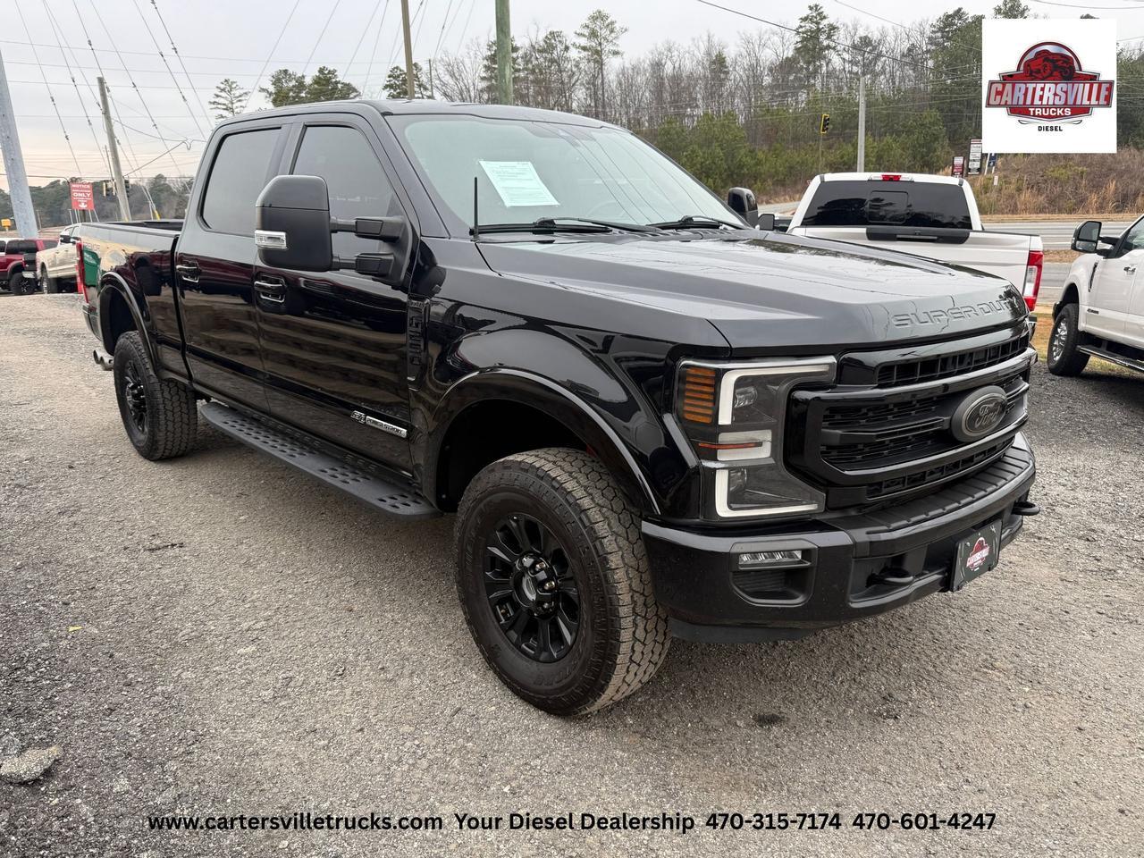 2021 Ford F250sd Lariat 4X4 TREMOR - BLACK AP PERANCE PKG - DELETED Cartersville GA