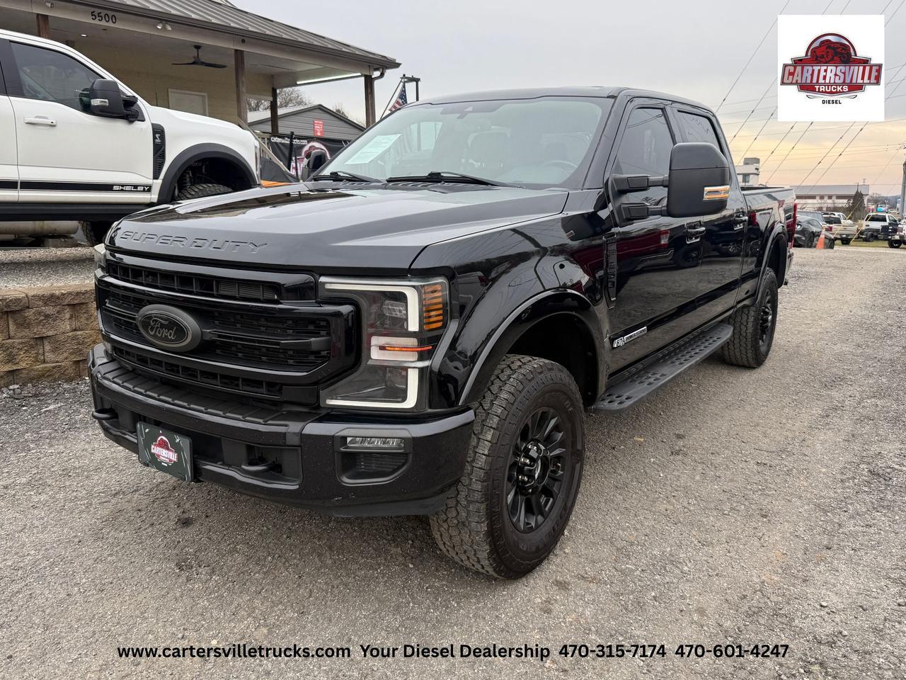 2021 Ford F250sd Lariat 4X4 TREMOR - BLACK APPERANCE PKG - DELETED