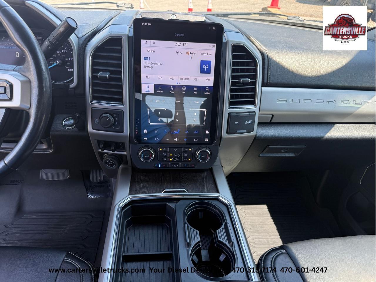2021 Ford F250sd Lariat FX4 - ULTIMATE - BLACK APPERANCE PKG - TRAILER PRO Cartersville GA