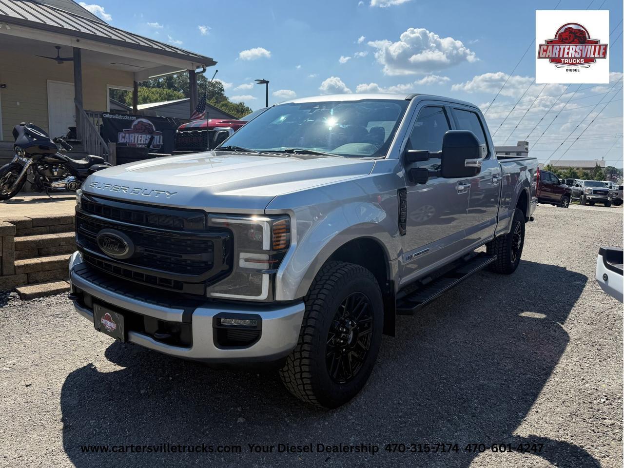 2021 Ford F250sd Lariat FX4 - ULTIMATE - BLACK APPERANCE PKG - TRAILER PRO Cartersville GA