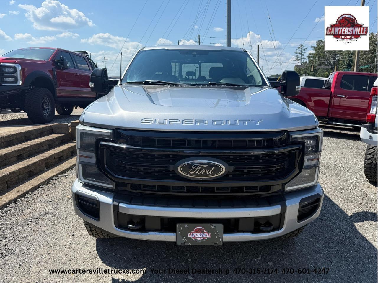 2021 Ford F250sd Lariat FX4 - ULTIMATE - BLACK APPERANCE PKG - TRAILER PRO Cartersville GA