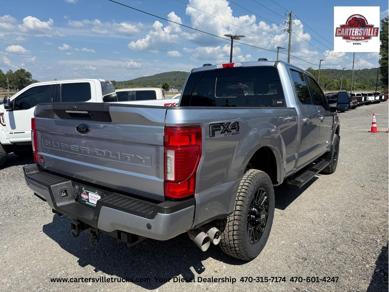 2021 Ford F250sd Lariat FX4 - ULTIMATE - BLACK APPERANCE PKG - TRAILER PRO Cartersville GA
