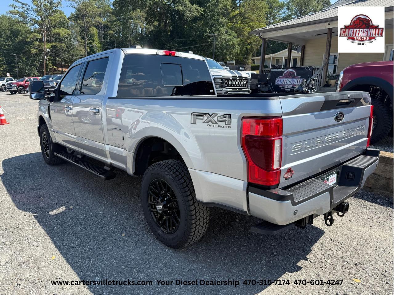 2021 Ford F250sd Lariat FX4 - ULTIMATE - BLACK APPERANCE PKG - TRAILER PRO Cartersville GA