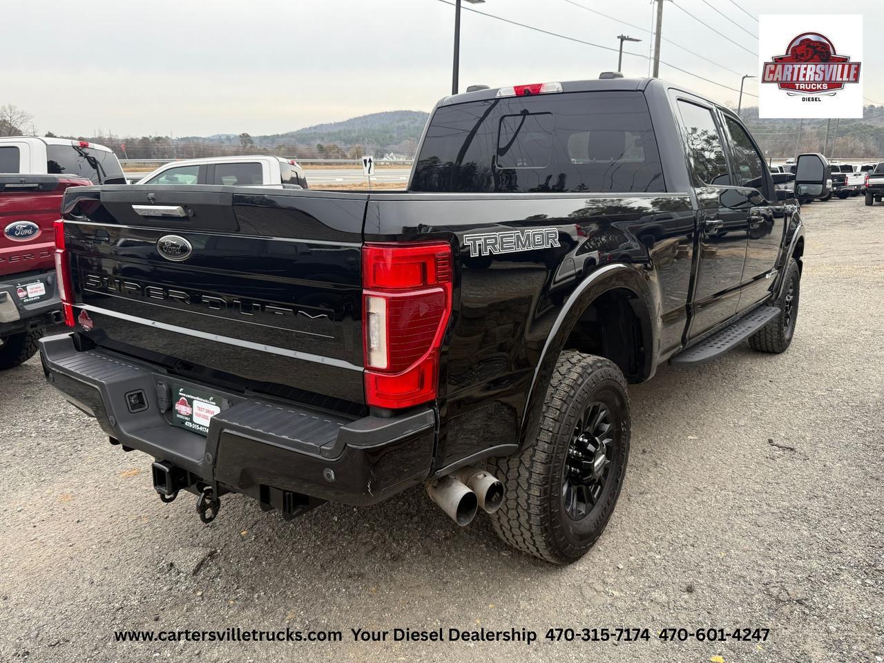 2021 Ford F250sd PENDING SALE*** Lariat 4X4 TREMOR - BLACK AP PERANCE PKG - DELETED Cartersville GA