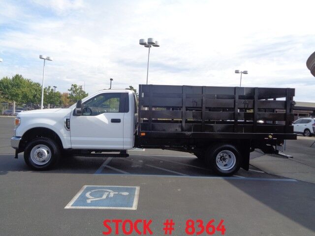 2021 Ford F350 XLT 4x4 ~ 12ft Stake Bed ~ Dually ~ Only 49K Miles! Rocklin CA