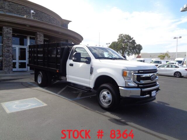 2021 Ford F350 XLT 4x4 ~ 12ft Stake Bed ~ Dually ~ Only 49K Miles! Rocklin CA