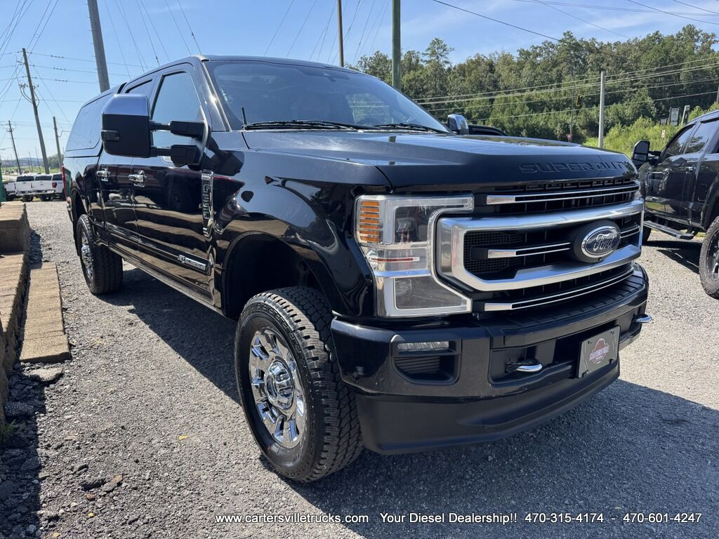 2021 Ford F350SD Platinum FX4 - ULTIMATE - 5TH WHEEL PREP - CAMPER - ADAS Cartersville GA