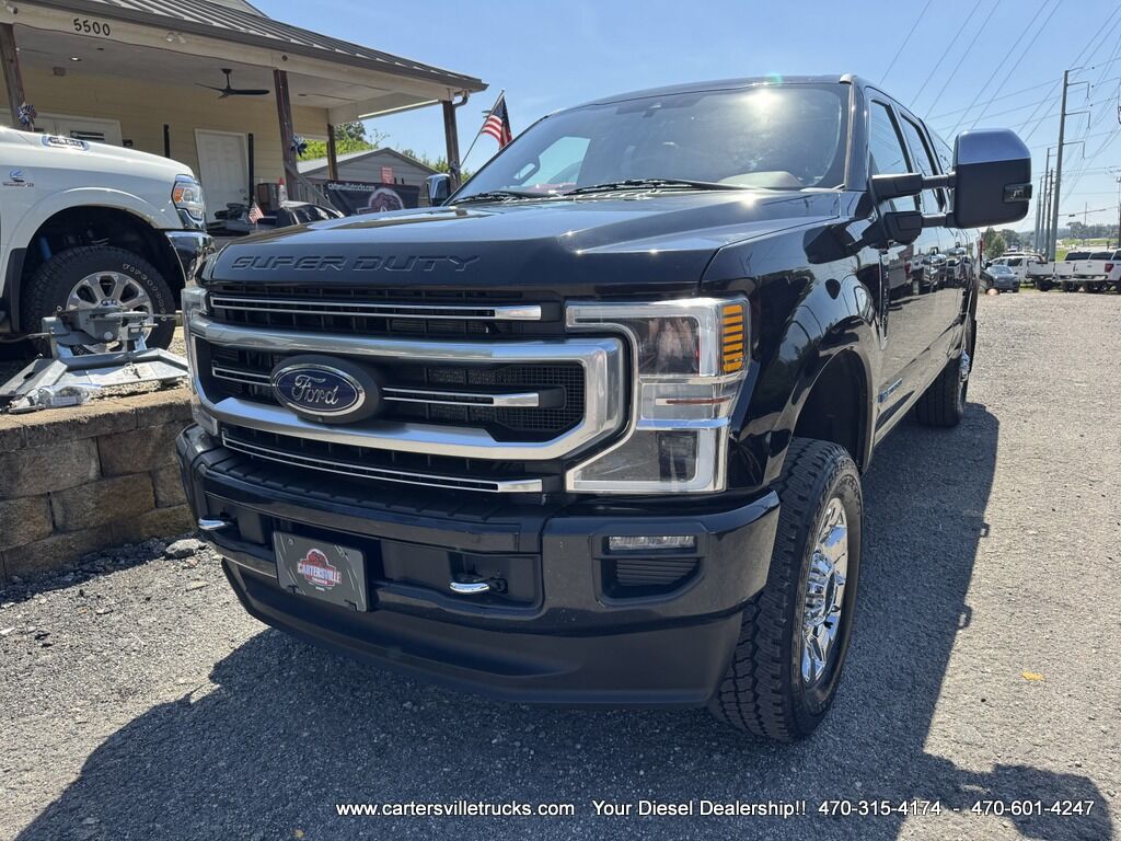 2021 Ford F350SD Platinum FX4 - ULTIMATE - 5TH WHEEL PREP - CAMPER - ADAS