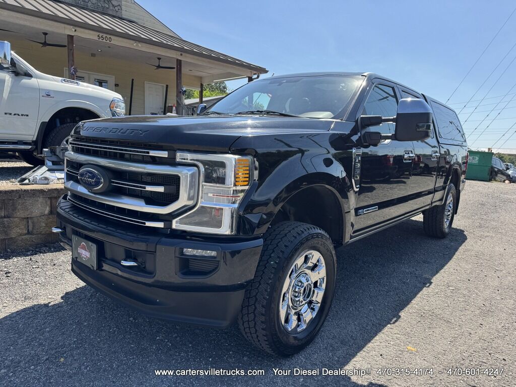 2021 Ford F350SD Platinum FX4 - ULTIMATE - 5TH WHEEL PREP - CAMPER - ADAS