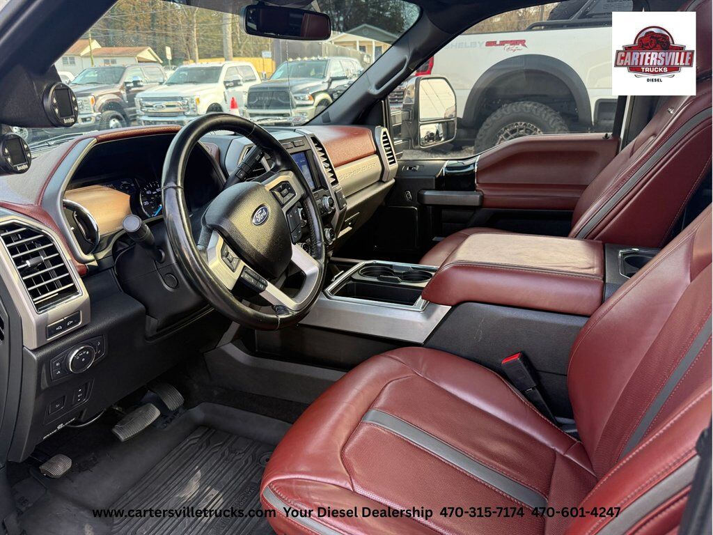 2021 Ford F450sd Platinum FX4 - ULTIMATE - GOOSENECK - ADAS - BLIS Cartersville GA