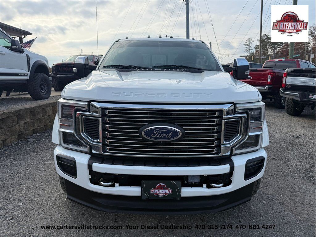 2021 Ford F450sd Platinum FX4 - ULTIMATE - GOOSENECK - ADAS - BLIS Cartersville GA