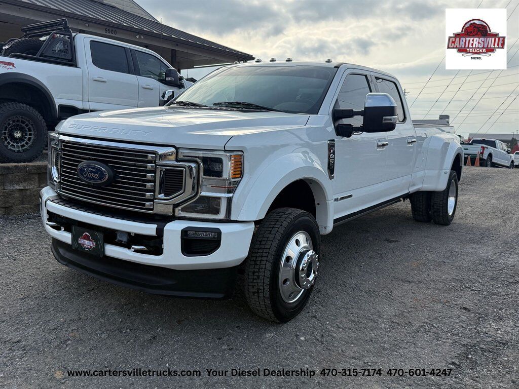 2021 Ford F450sd Platinum FX4 - ULTIMATE - GOOSENECK - ADAS - BLIS Cartersville GA
