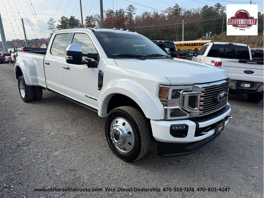 2021 Ford F450sd Platinum FX4 - ULTIMATE - GOOSENECK - ADAS - BLIS Cartersville GA