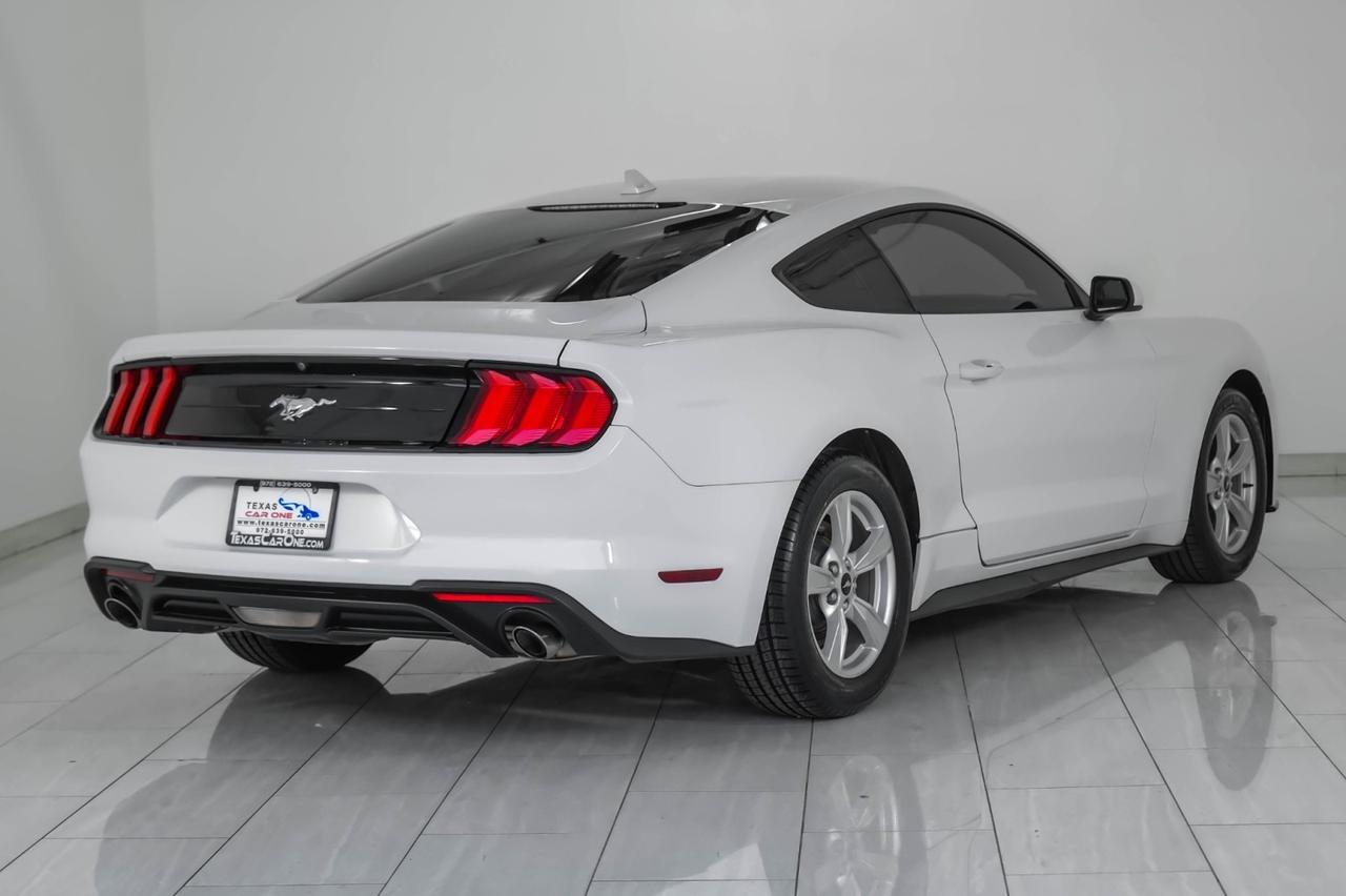 2021 Ford Mustang ECOBOOST AUTOMATIC FORD CO PILOT BLIND SPOT ASSIST REAR CAMERA KEYLESS START HOOD VENTS Carrollton TX