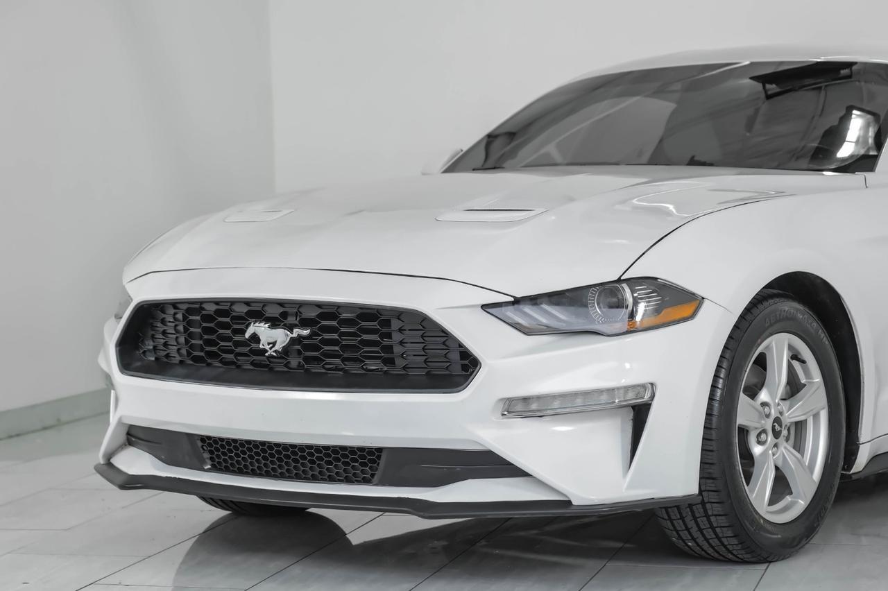 2021 Ford Mustang ECOBOOST AUTOMATIC FORD CO PILOT BLIND SPOT ASSIST REAR CAMERA KEYLESS START HOOD VENTS Carrollton TX