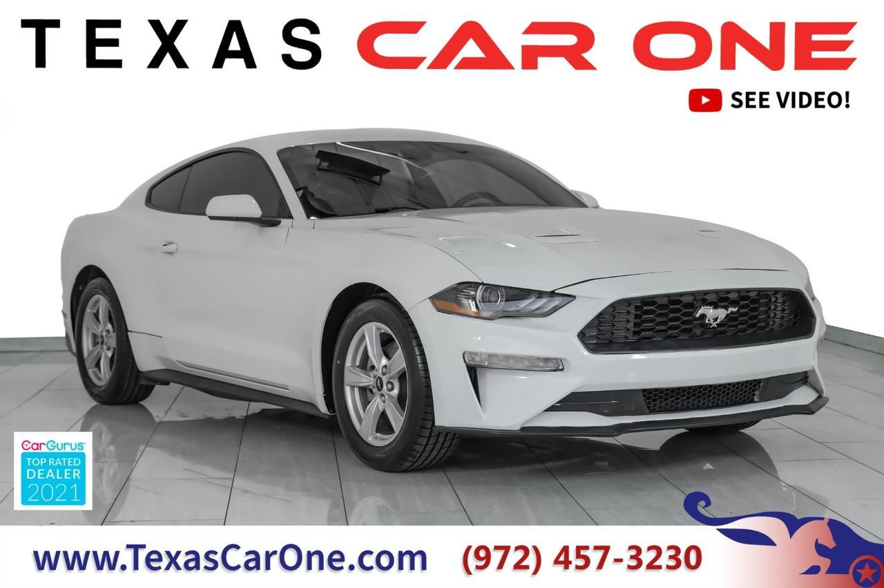 2021 Ford Mustang ECOBOOST AUTOMATIC FORD CO PILOT BLIND SPOT ASSIST REAR CAMERA KEYLESS START HOOD VENTS Carrollton TX
