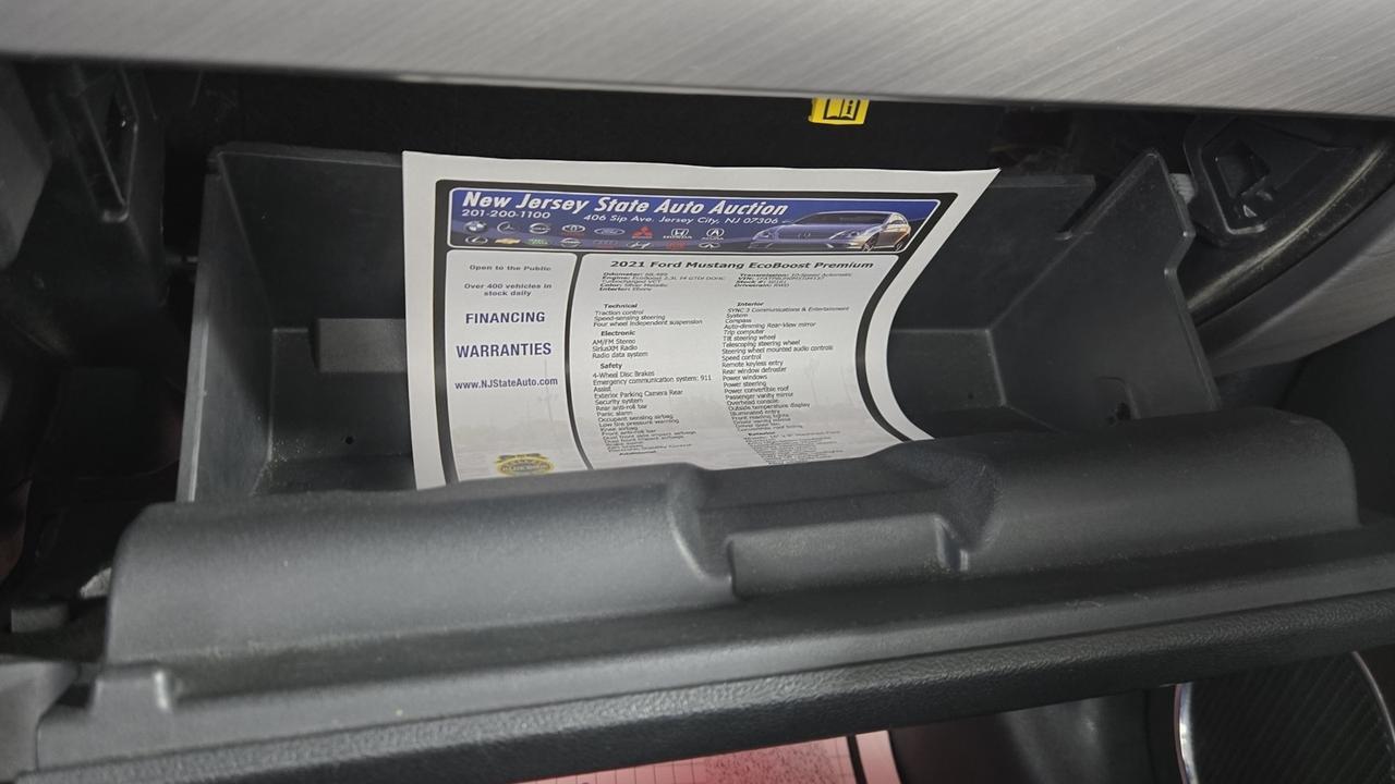 2021 Ford Mustang EcoBoost Premium Jersey City NJ
