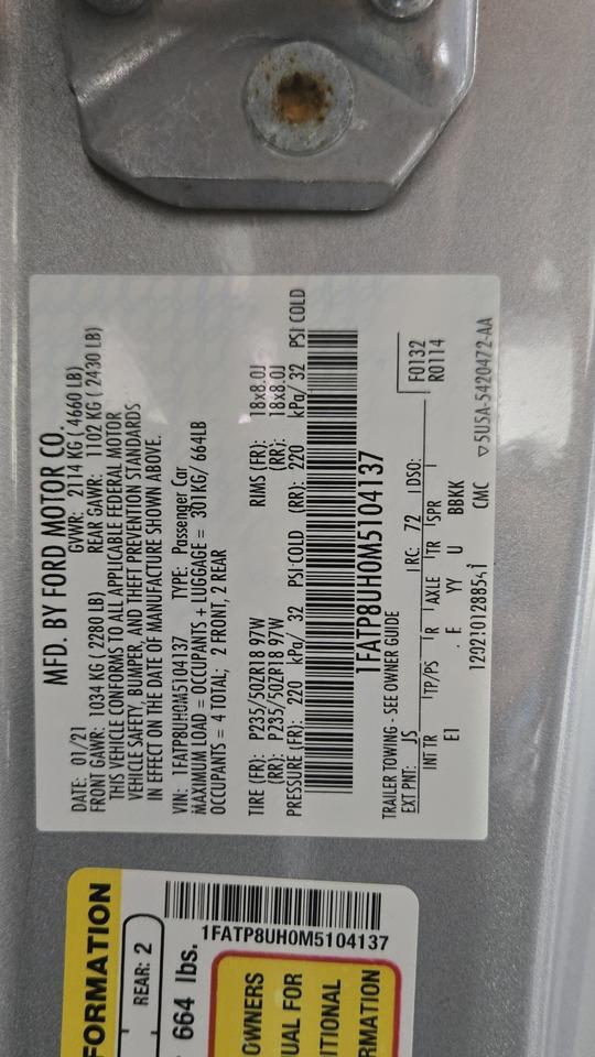 2021 Ford Mustang EcoBoost Premium Jersey City NJ