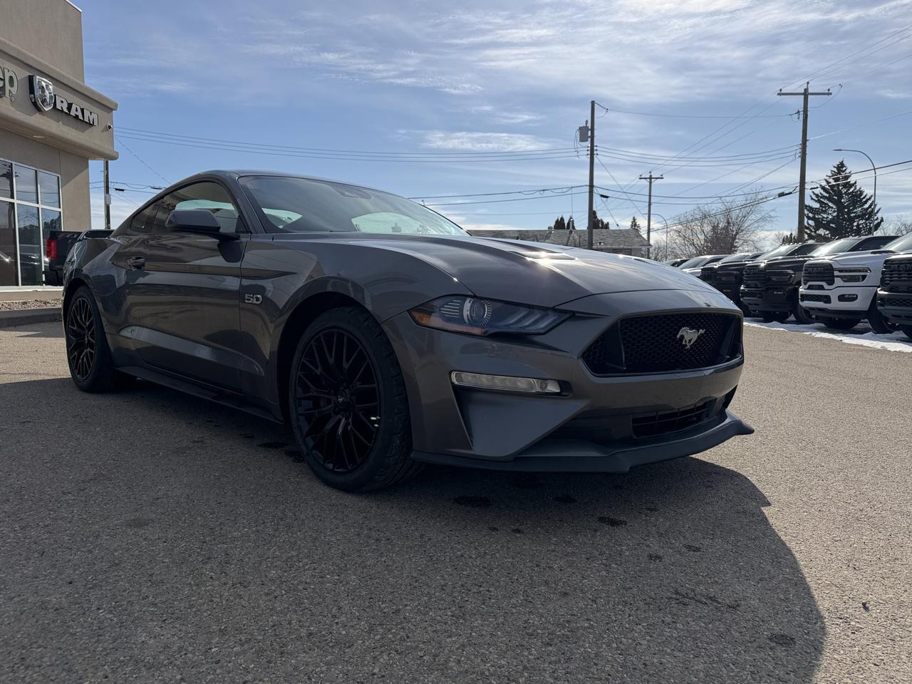2021 Ford Mustang GT | 5L V8 | RWD | Keyless Entry | Rearview Camera | Bluetooth | SYNC | 18IN Machined Aluminum Wheel Redwater AB