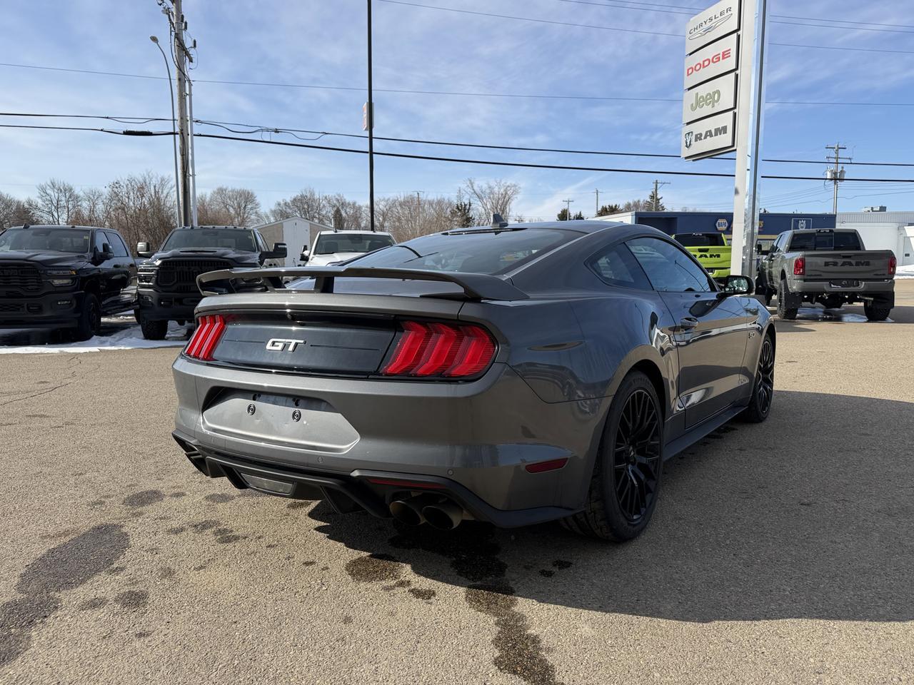 2021 Ford Mustang GT | 5L V8 | RWD | Keyless Entry | Rearview Camera | Bluetooth | SYNC | 18IN Machined Aluminum Wheel Redwater AB