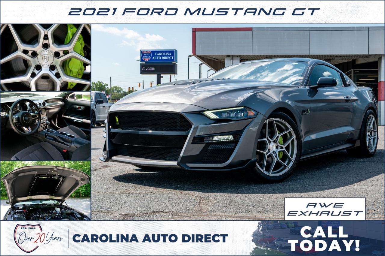 2021 Ford Mustang GT / 5.0L V8 / UPGRADES / Rohana Wheels!