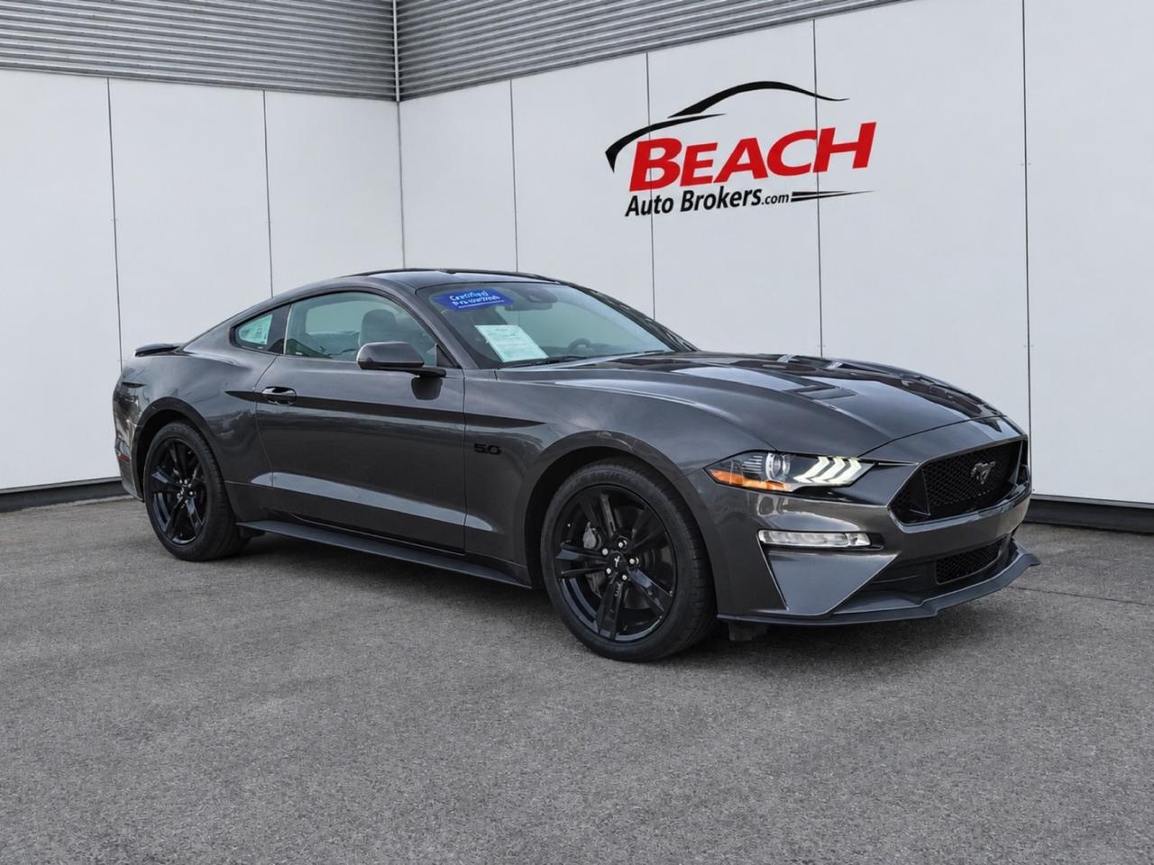 2021 Ford Mustang GT, APPLE CARPLAY/ANDROID AUTO, BACKUP CAMERA, POWER MIRRORS, REMOTE START, BLUETOOTH, CLEAN CARFAX, LOW MILES, MAKE YOUR DREAM OF OWNING A MUSTANG COME TRUE!