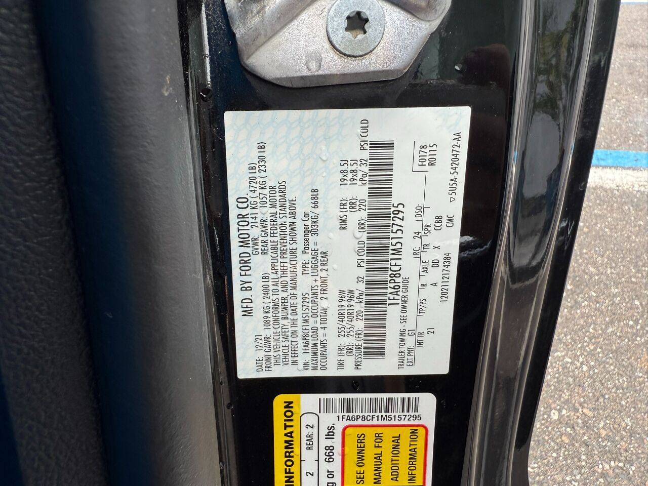 2021 Ford Mustang GT Fastback Jacksonville FL