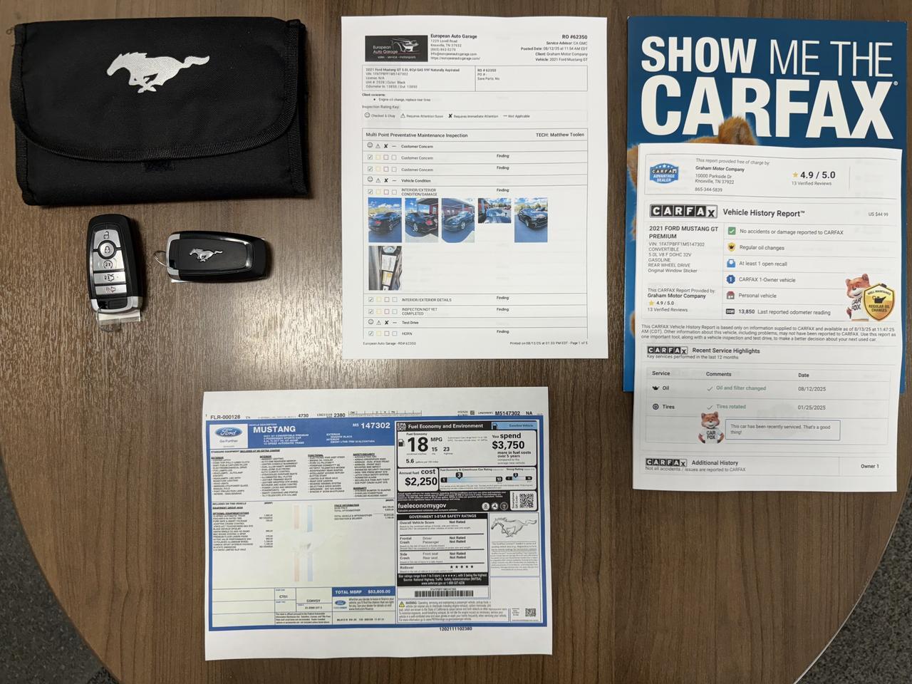 2021 Ford Mustang GT Premium Knoxville TN