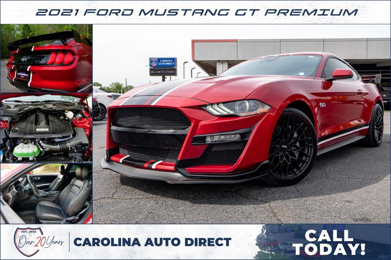 2021 Ford Mustang GT Premium / Performance Exhaust / 5.0L V8!