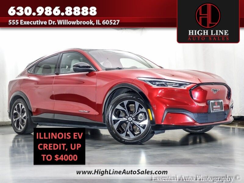 2021 Ford Mustang Mach-E Premium PRICE INCLUDES THE $4000 ILLINOIS EV TAX CREDIT