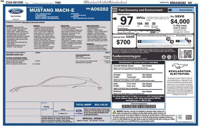 2021 Ford Mustang Mach-E Premium Raleigh NC