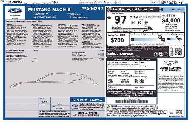 2021 Ford Mustang Mach-E Premium Raleigh NC