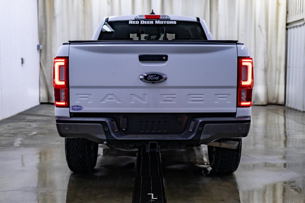 2021 Ford Ranger 4x4 Crew Cab Tremor Leather Nav BCam Red Deer AB
