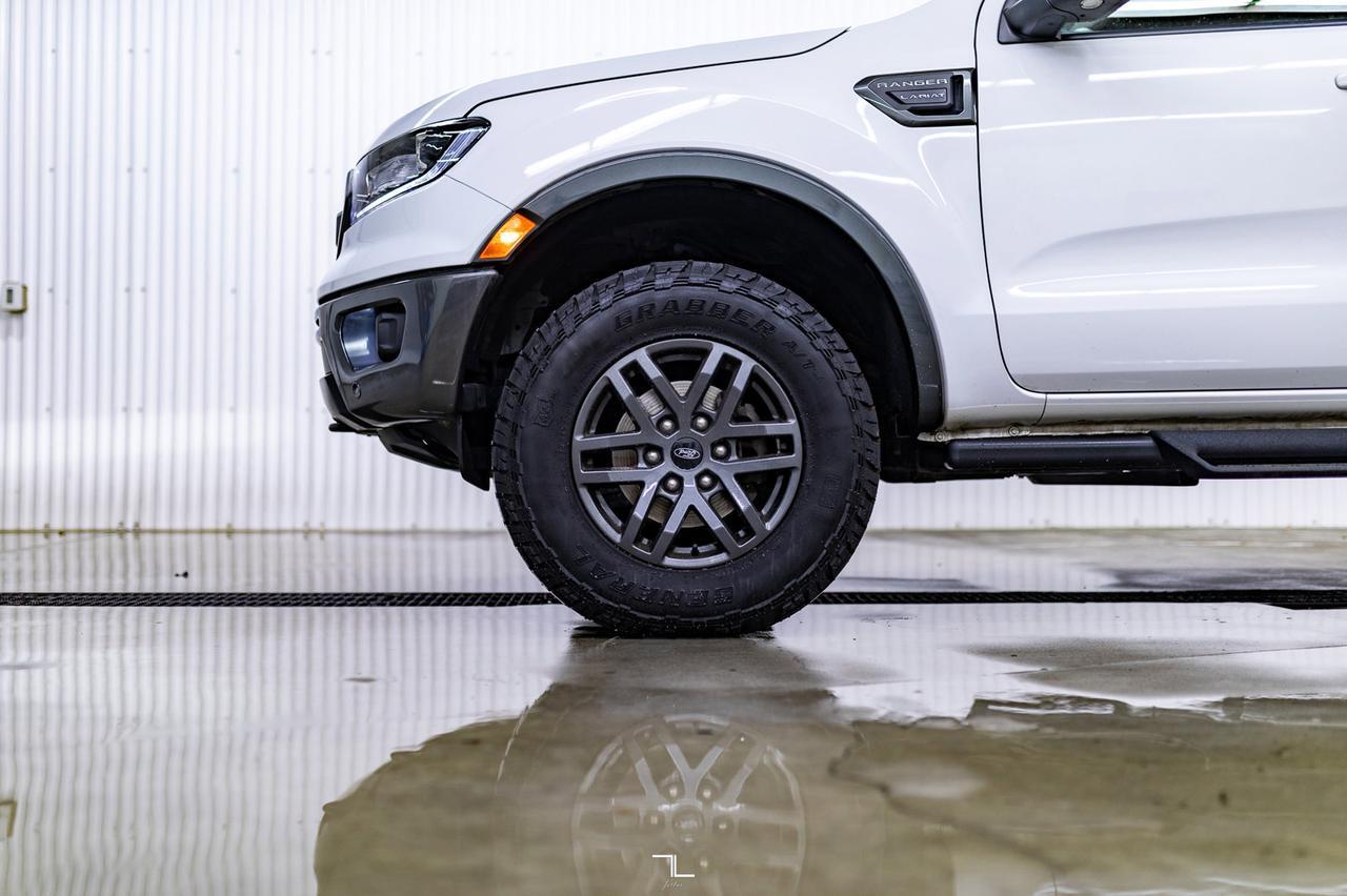 2021 Ford Ranger 4x4 Crew Cab Tremor Leather Nav BCam Red Deer AB