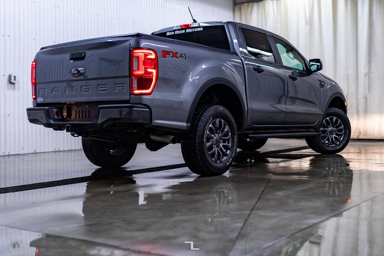 2021 Ford Ranger 4x4 Crew Cab XLT FX4 BCam Red Deer AB