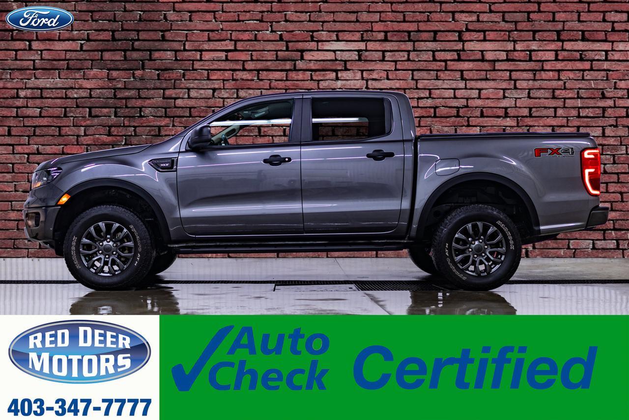 2021 Ford Ranger 4x4 Crew Cab XLT FX4 BCam Red Deer AB