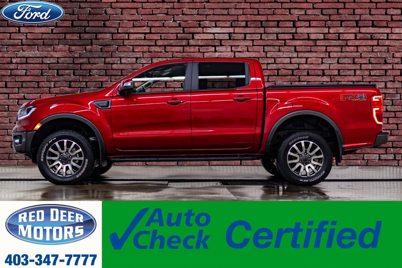 2021 Ford Ranger 4x4 Super Crew Lariat FX4 Leather Nav BCam