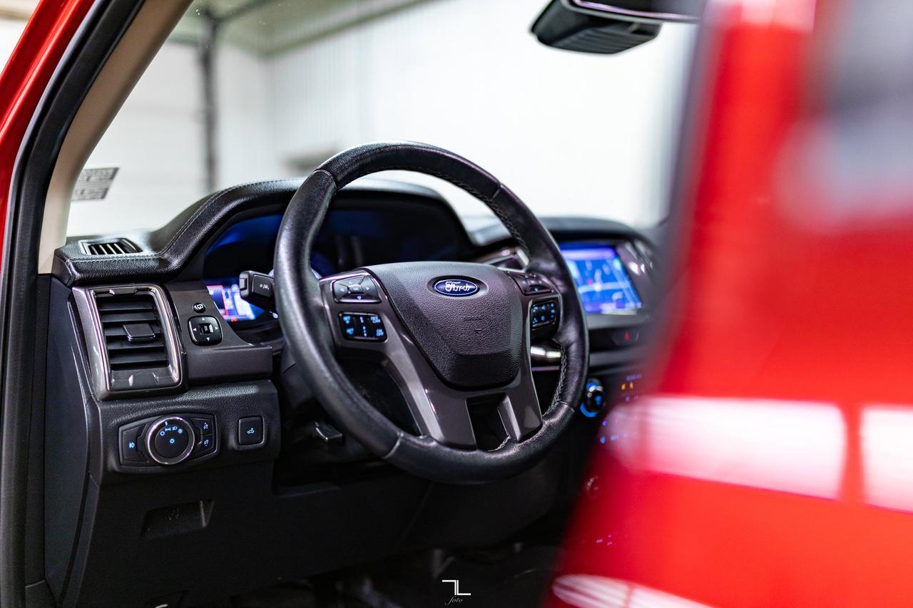 2021 Ford Ranger 4x4 Super Crew Lariat FX4 Leather Nav BCam Red Deer AB