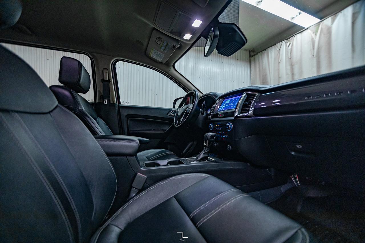 2021 Ford Ranger 4x4 Super Crew Lariat FX4 Leather Nav BCam Red Deer AB