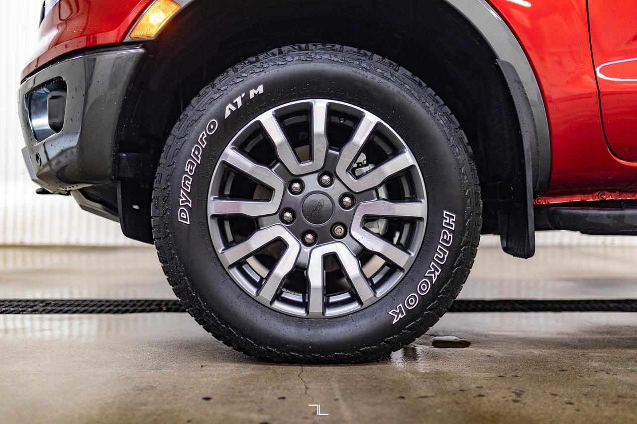 2021 Ford Ranger 4x4 Super Crew Lariat FX4 Leather Nav BCam Red Deer AB