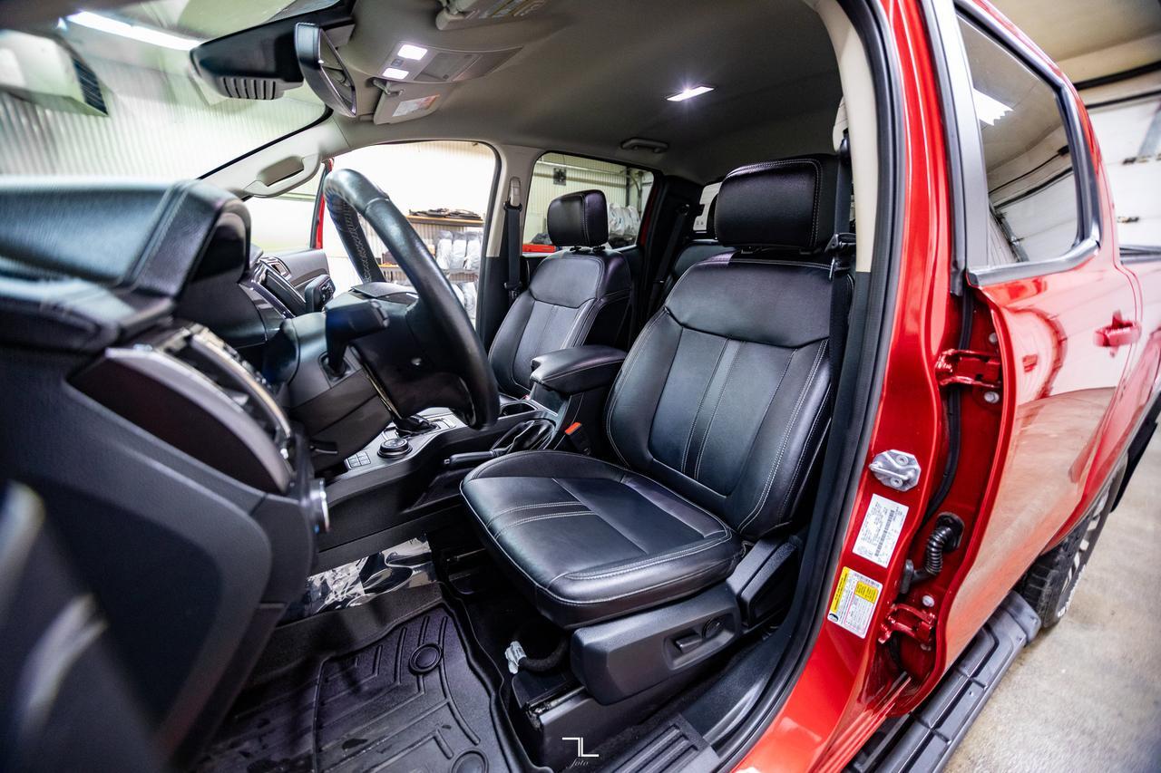 2021 Ford Ranger 4x4 Super Crew Lariat FX4 Leather Nav BCam Red Deer AB