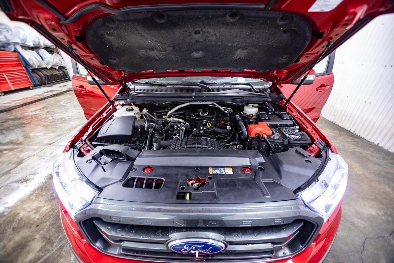 2021 Ford Ranger 4x4 Super Crew Lariat FX4 Leather Nav BCam Red Deer AB