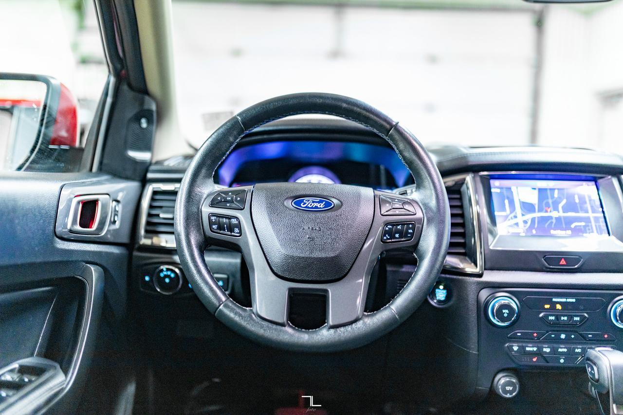 2021 Ford Ranger 4x4 Super Crew Lariat FX4 Leather Nav BCam Red Deer AB