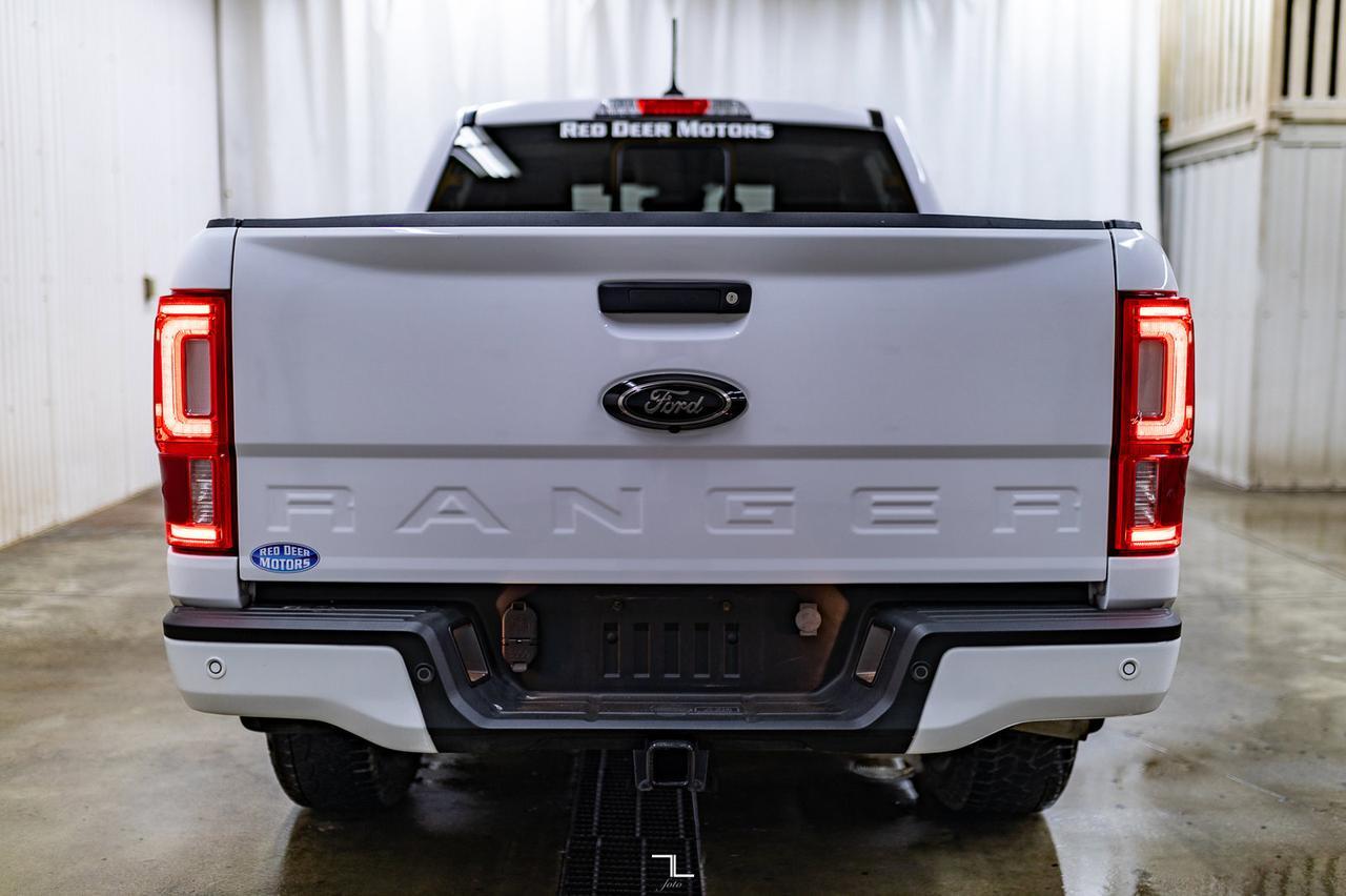 2021 Ford Ranger 4x4 Super Crew Lariat FX4 Leather Nav BCam Red Deer AB