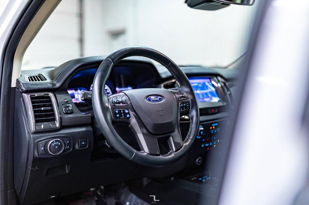 2021 Ford Ranger 4x4 Super Crew Lariat FX4 Leather Nav BCam Red Deer AB