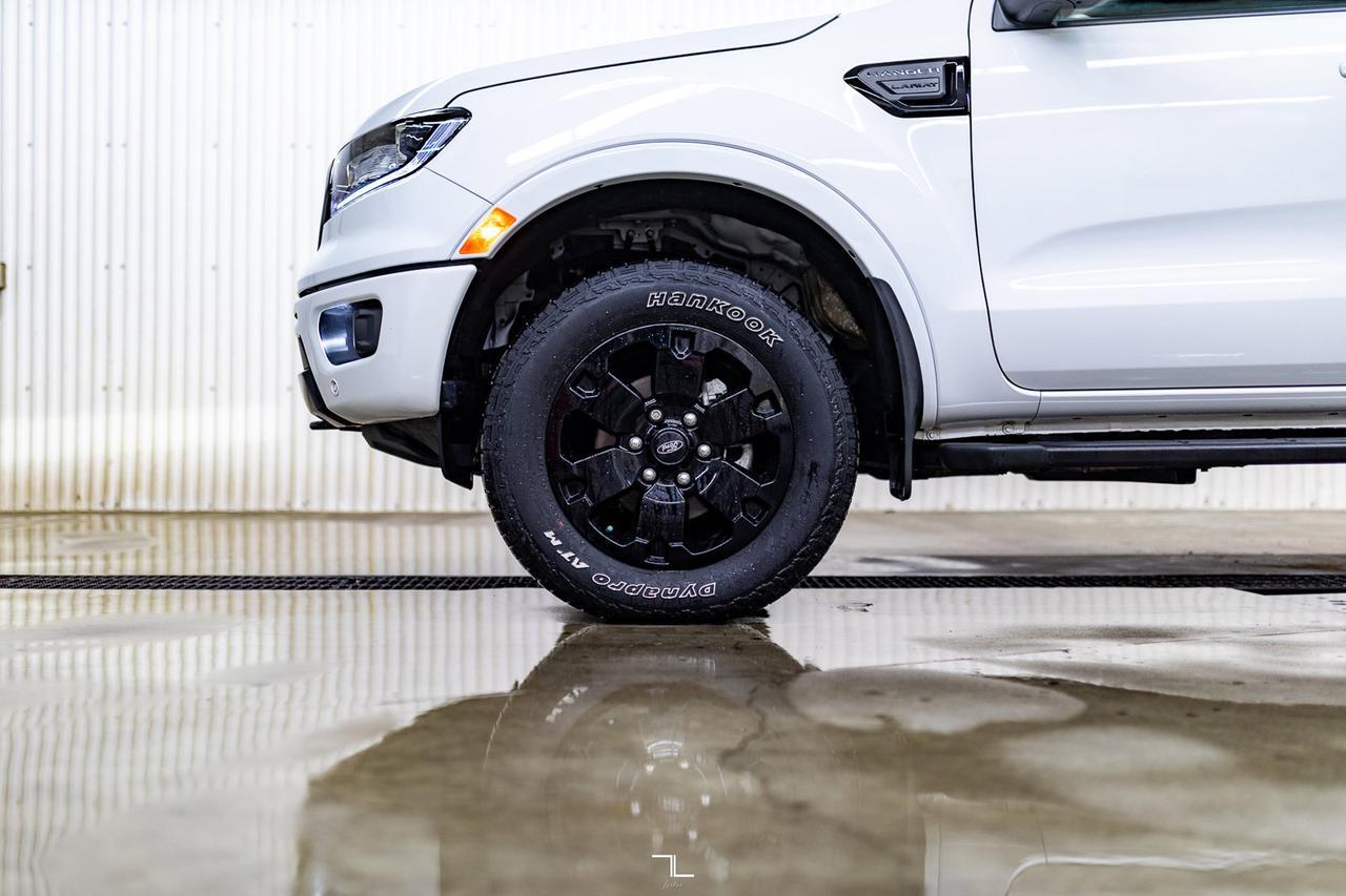 2021 Ford Ranger 4x4 Super Crew Lariat FX4 Leather Nav BCam Red Deer AB