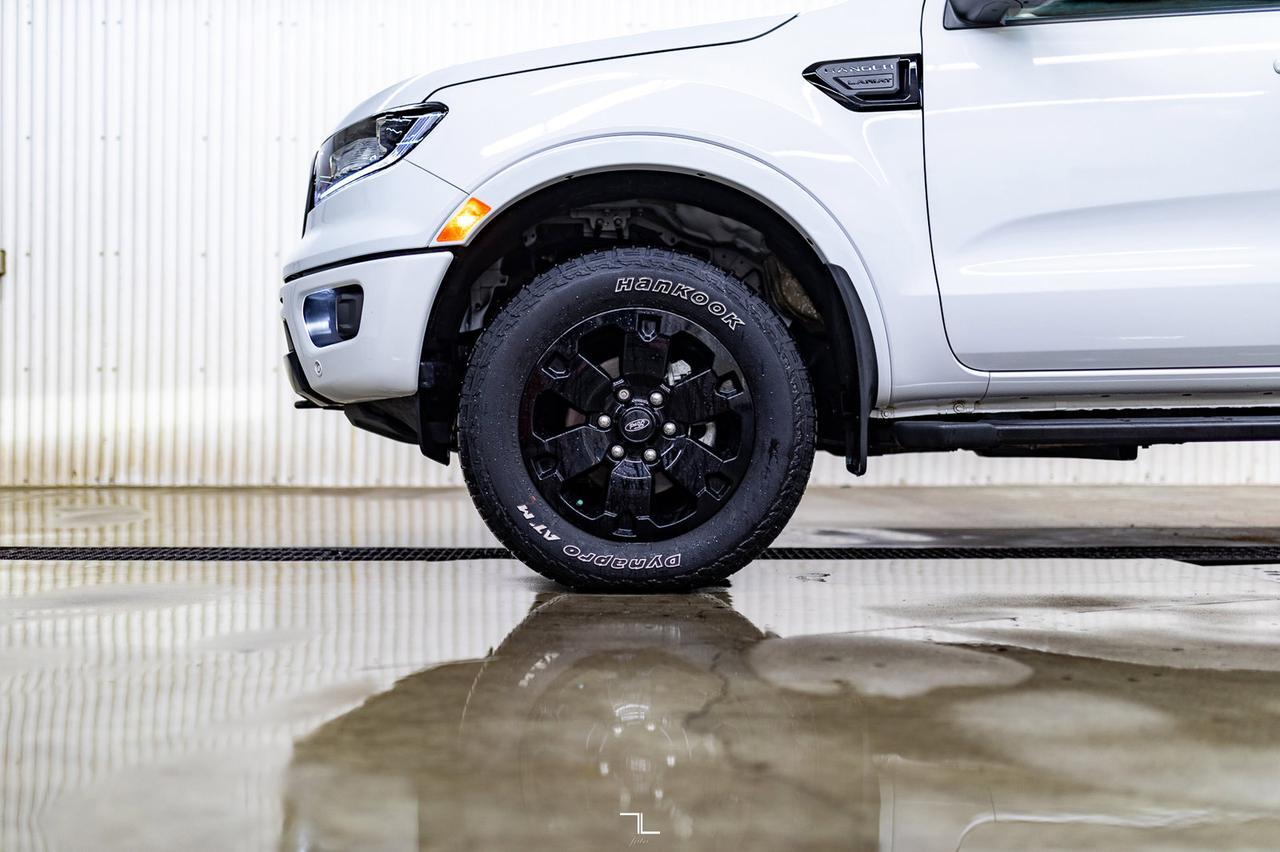 2021 Ford Ranger 4x4 Super Crew Lariat FX4 Leather Nav BCam Red Deer AB