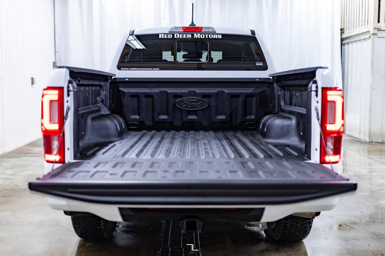 2021 Ford Ranger 4x4 Super Crew Lariat FX4 Leather Nav BCam Red Deer AB