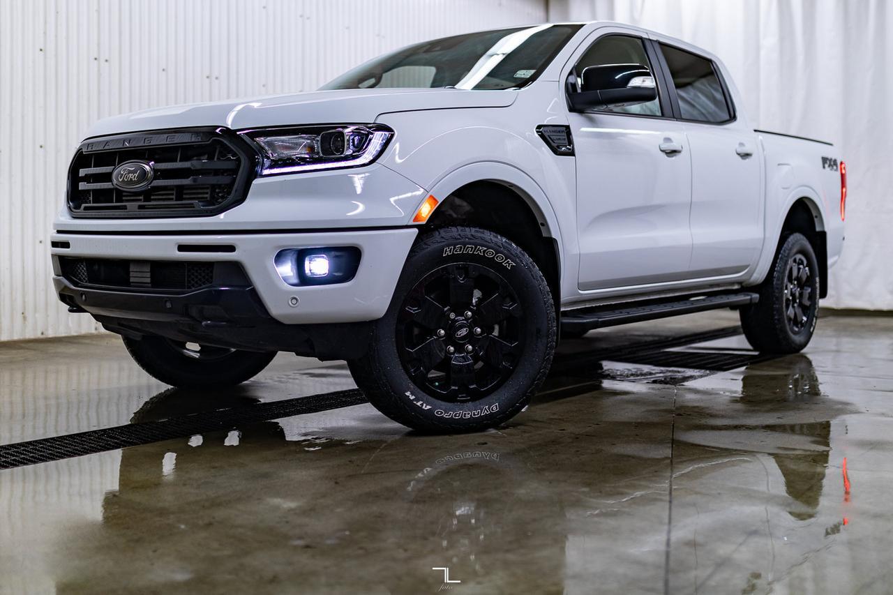 2021 Ford Ranger 4x4 Super Crew Lariat FX4 Leather Nav BCam Red Deer AB